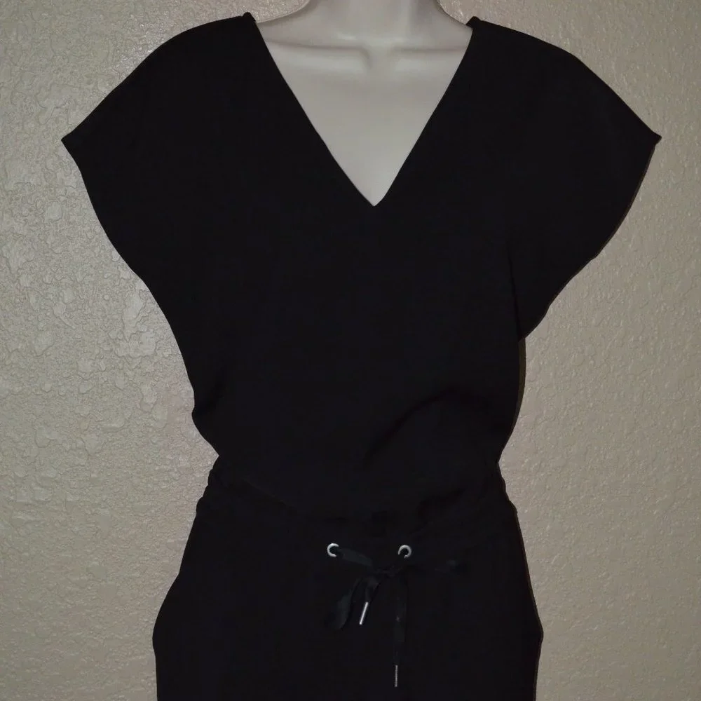 Sz XS n:PHILANTHROPY Black V Neck Jumpsuit